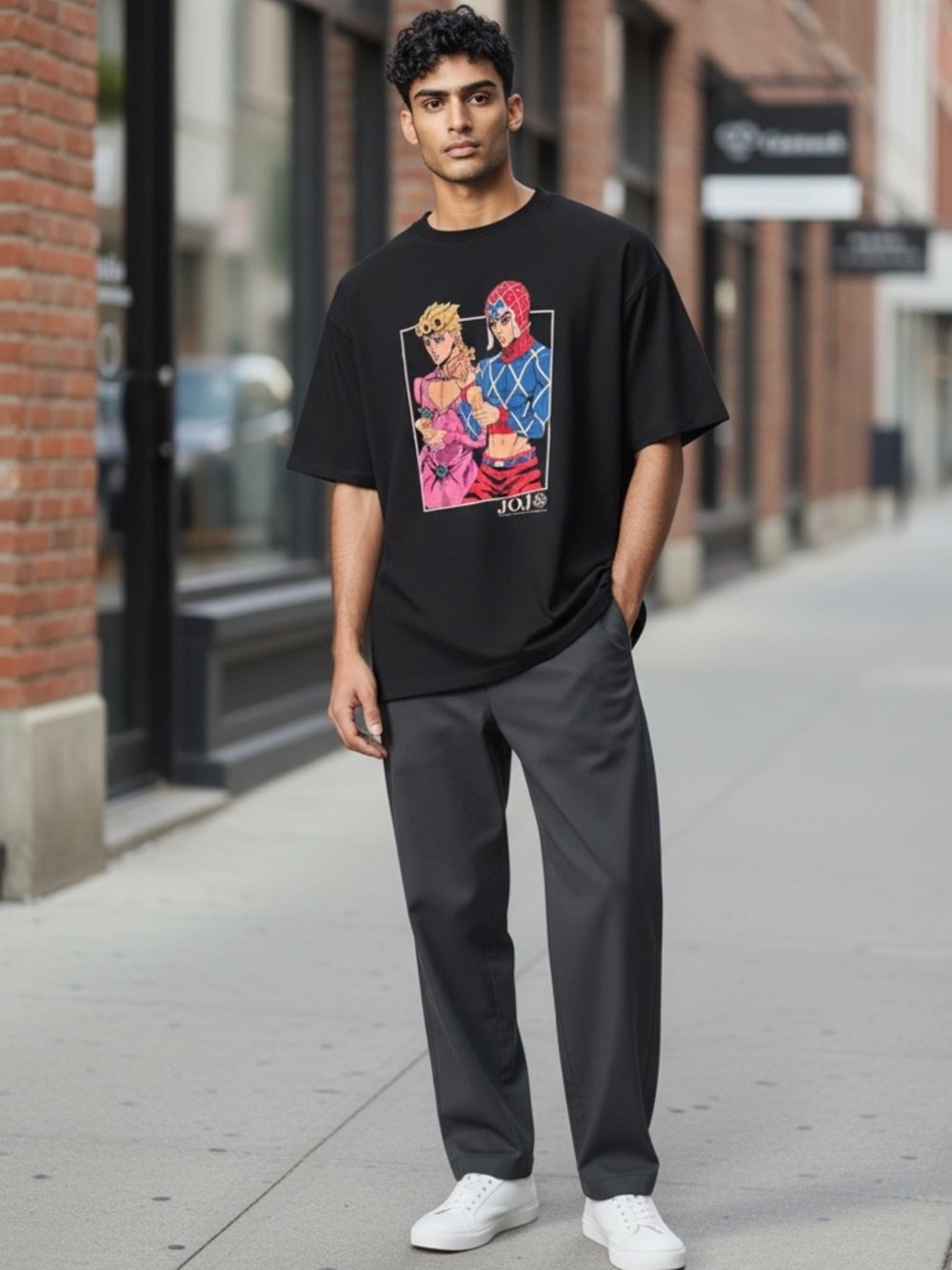 Jojo’s Bizarre Adventure Graphic Tee M